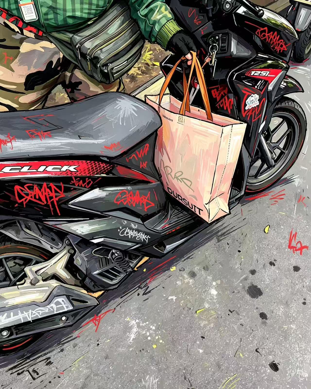 Package ready for driver pickup