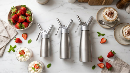Cream Whipper Sizes Explained: Pint vs Quart vs Half-Gallon - GalaxyWhip