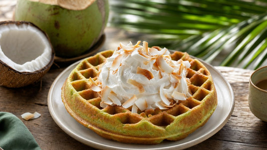 Vietnamese Coconut Waffle Cream: Banh Kep Recipe with Whipped Topping