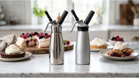 Stainless Steel vs Aluminum Cream Dispensers: Which Lasts Longer - GalaxyWhip
